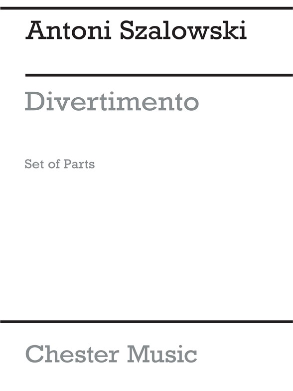 Szalowski Divertimento Oboe/Clt/Bsn Pts