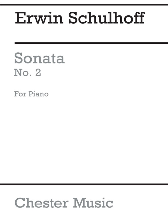 Schulhoff Sonata No. 2 Piano