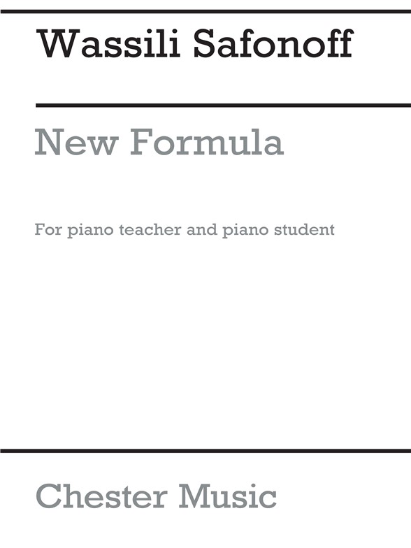 Safonoff New Formula Piano