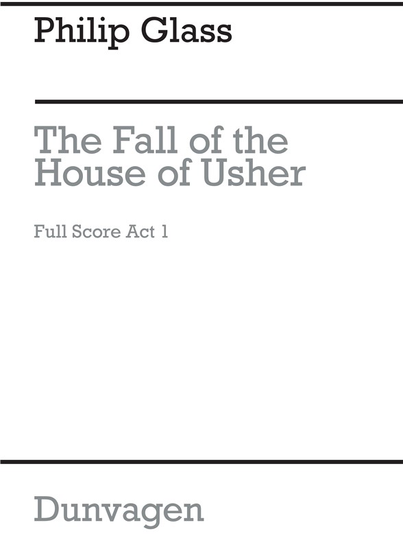Glass The Fall Of The House Of Usher F/S