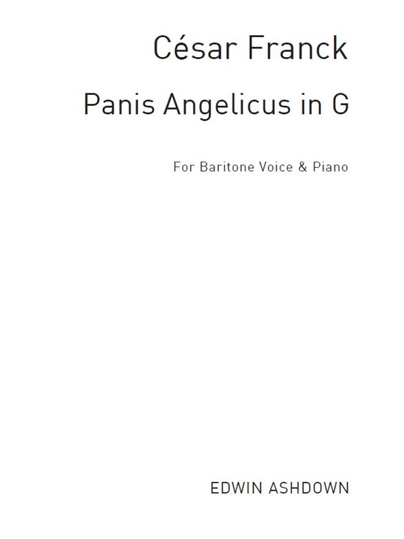 Cesar Franck: Panis Angelicus (Medium Voice/Piano)