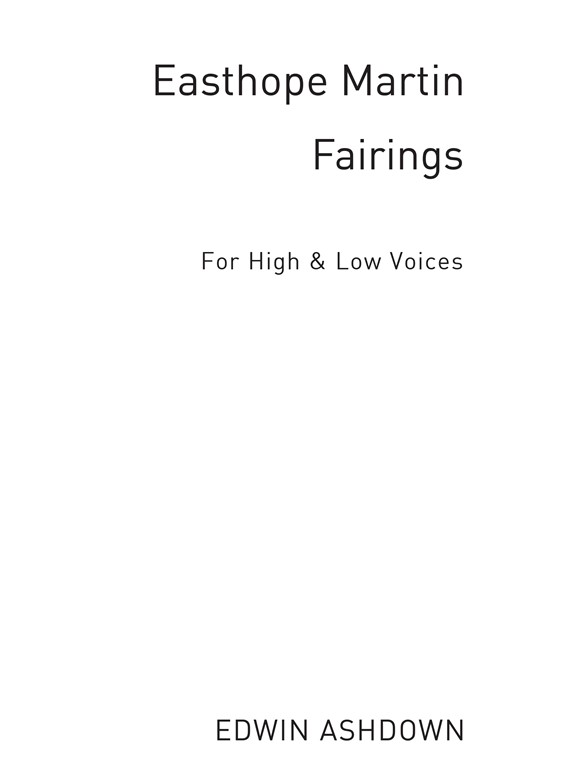 Easthope Martin: Fairings (2-Part)