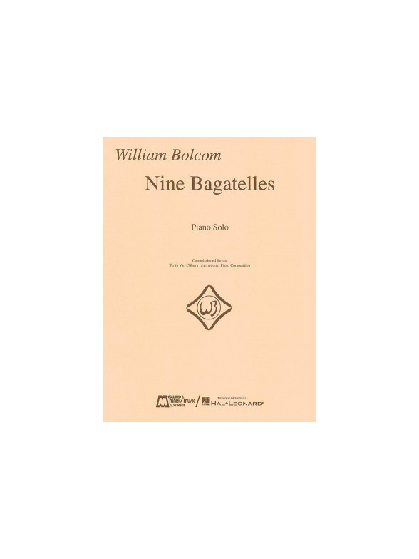 William Bolcom: Nine Bagatelles For Piano Solo
