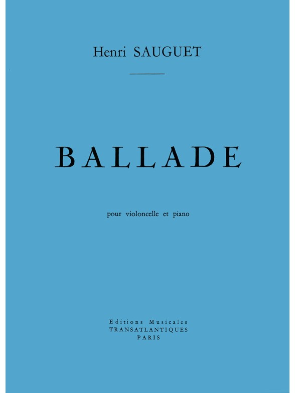 Henri Sauguet: Ballade