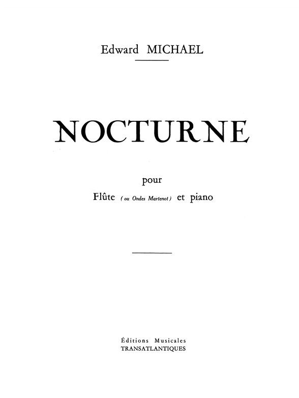 Edward Michael: Nocturne
