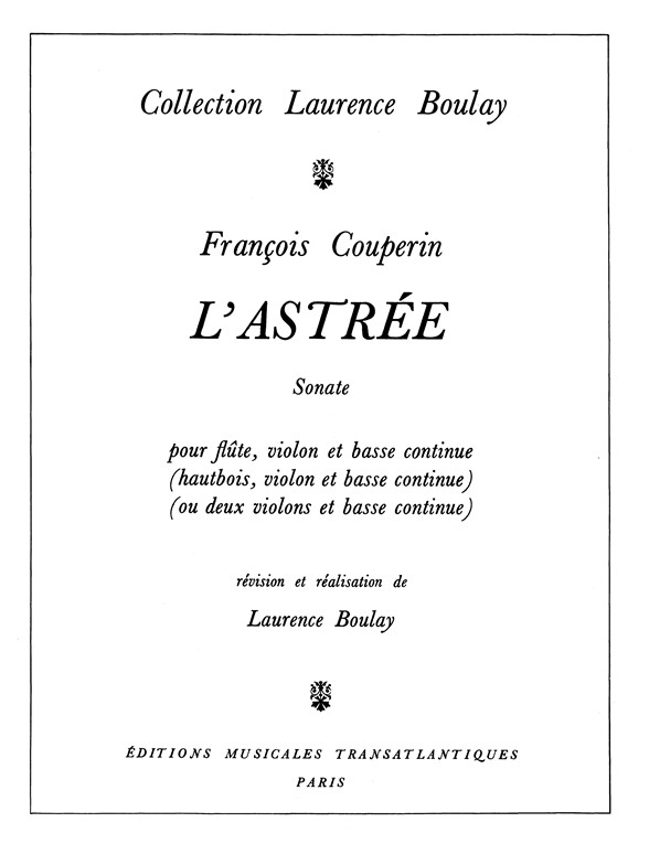 François Couperin: L'Astrée