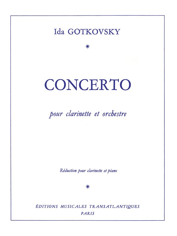 Ida Gotkovski: Concerto
