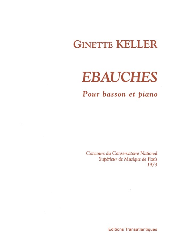 Ginette Keller: Ebauches