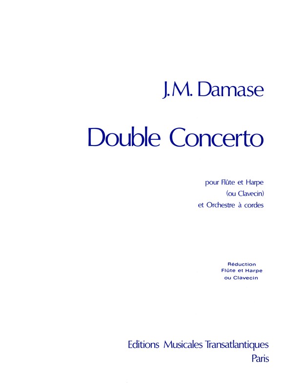 Jean Michel Damase: Double Concerto