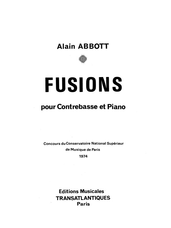 Alain Abbott: Fusion