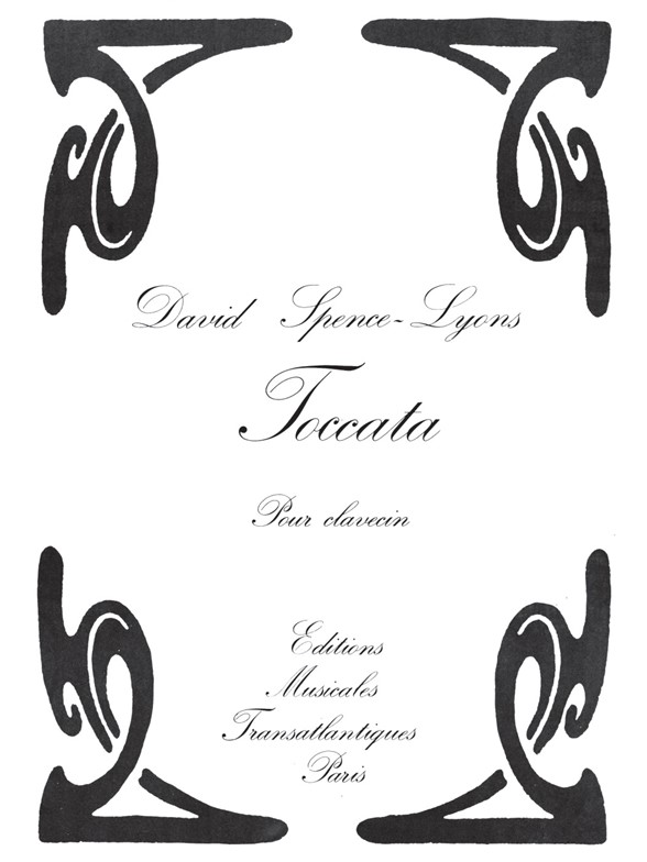 David Spence-Lyons: Toccata
