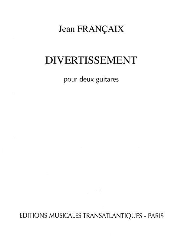 Jean Francaix: Divertissement