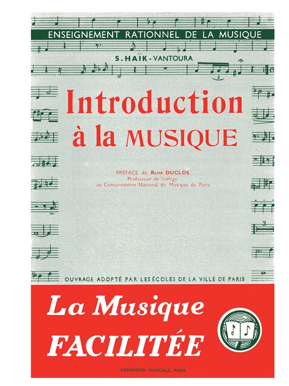 Suzanne Haik-Ventoura: Introduction À La Musique