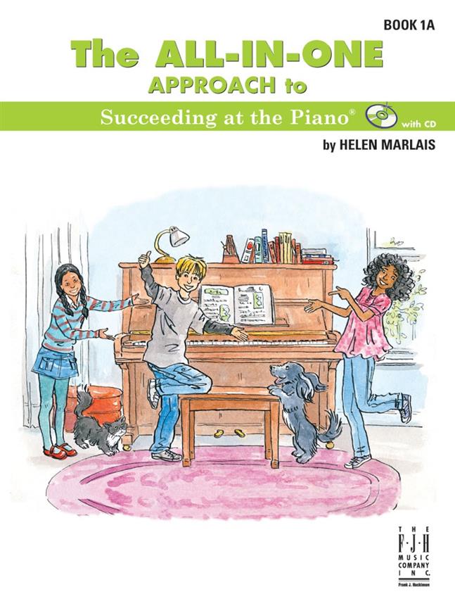 Marlais Helen All In One Approach Succeeding At The Piano Bk 1a Bk/Cd