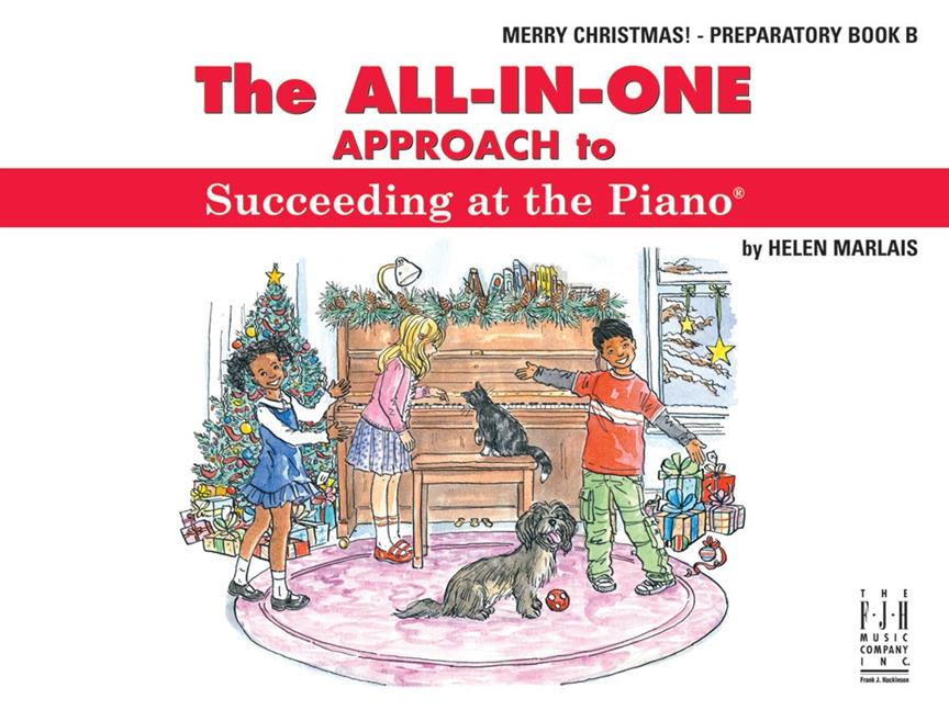 Marlais Succeeding At The Piano All In One Merry Christmas Prep Bk B