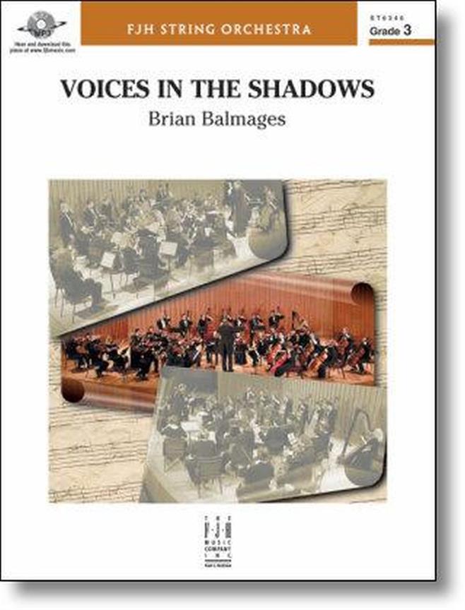 Balmages Brian Voices In The Shadows String Orchestra Sc/Pts