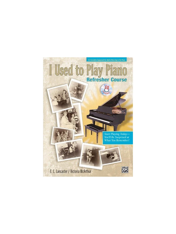 I Used To Play Piano (Book/CD)