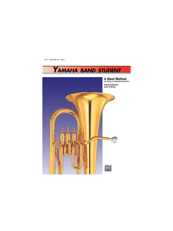 Yamaha Band Student Book 1 - Baritone Bass Clef