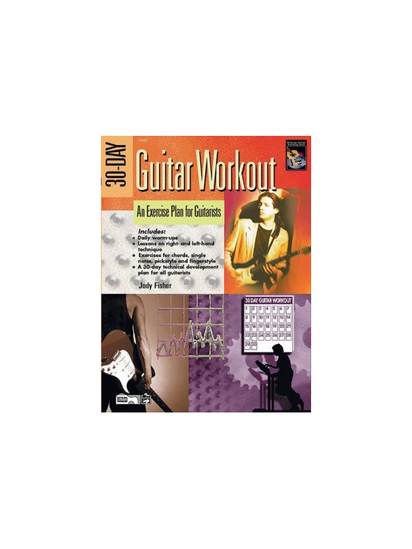 30-Day Guitar Workout (Book/DVD)
