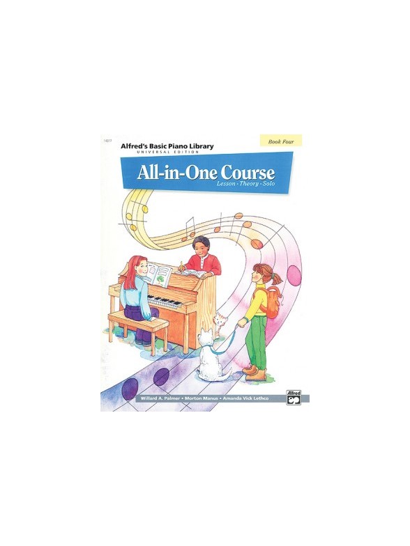 All-In-One Piano Course Book Four