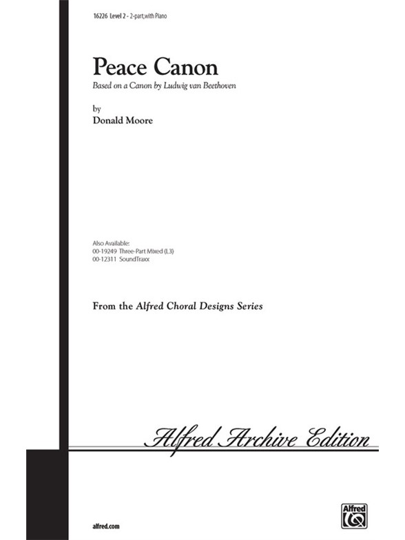 Ludwig van Beethoven/Donald Moore: Peace Canon
