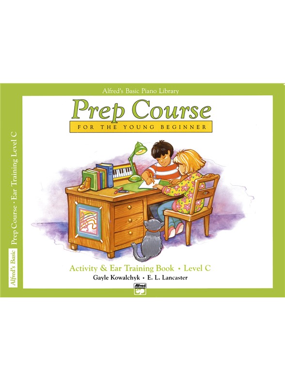 Alfred's Prep Course For The Young Beginner: Activity And Ear Training Book - Level C
