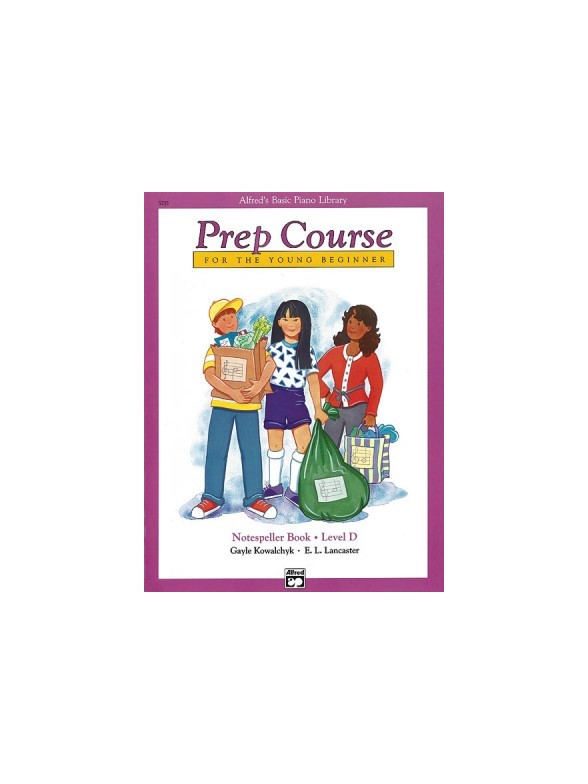 Prep Course For The Young Beginner - Notespeller (Level D)