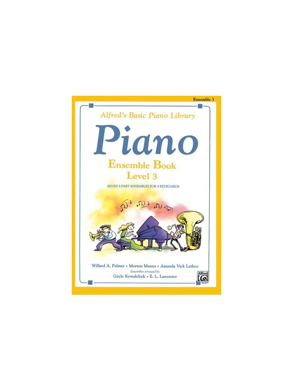 Alfred's Basic Piano Library Ensemble Book - Level 3