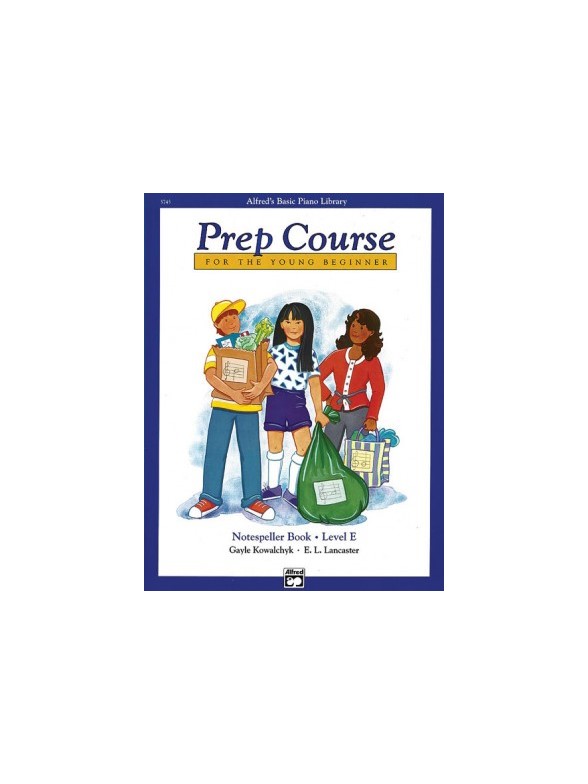 Alfred's Prep Course For The Young Beginner: Notespeller Book - Level E