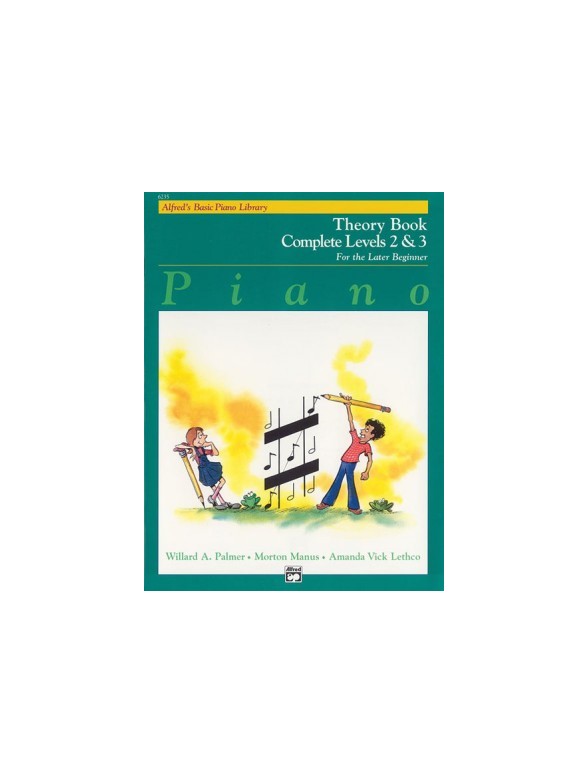 Alfred's Basic Piano Library: Piano Theory Books 2/3