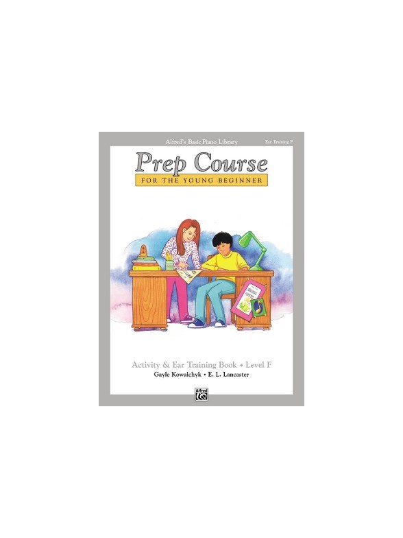 Alfred's Prep Course For The Young Beginner: Activity And Ear Training Book - Level F