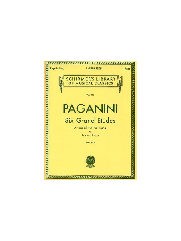 Niccolo Paganini: Six Grand Etudes (Piano)