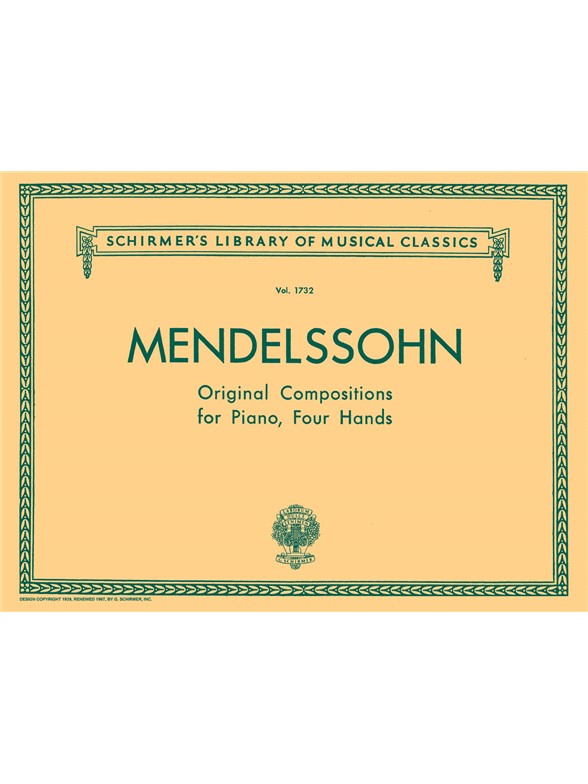 Felix Mendelssohn: Original Compositions For Piano Duet