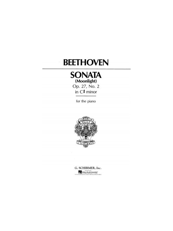 Beethoven: Piano Sonata 'Moonlight' Op.27 No.2 (First Movement)