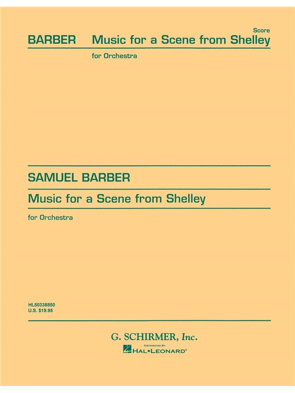 Samuel Barber: Music For A Scene From Shelley (Study Score)