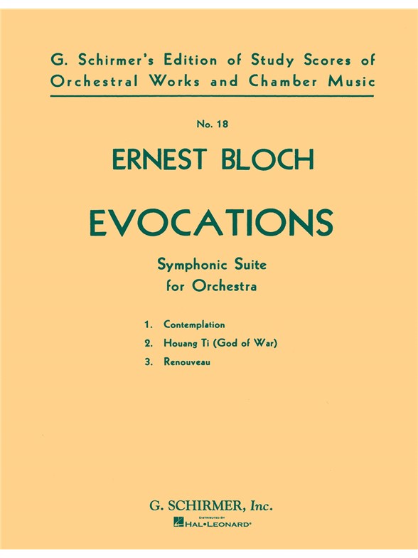 Ernest Bloch: Evocations