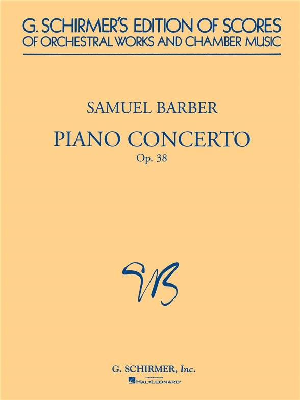 Samuel Barber: Piano Concerto Op. 38 (Study Score)