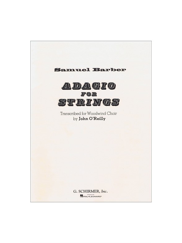 Samuel Barber: Adagio For Strings (Woodwind Choir)