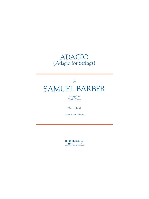 Samuel Barber: Adagio For Strings (Wind Band)