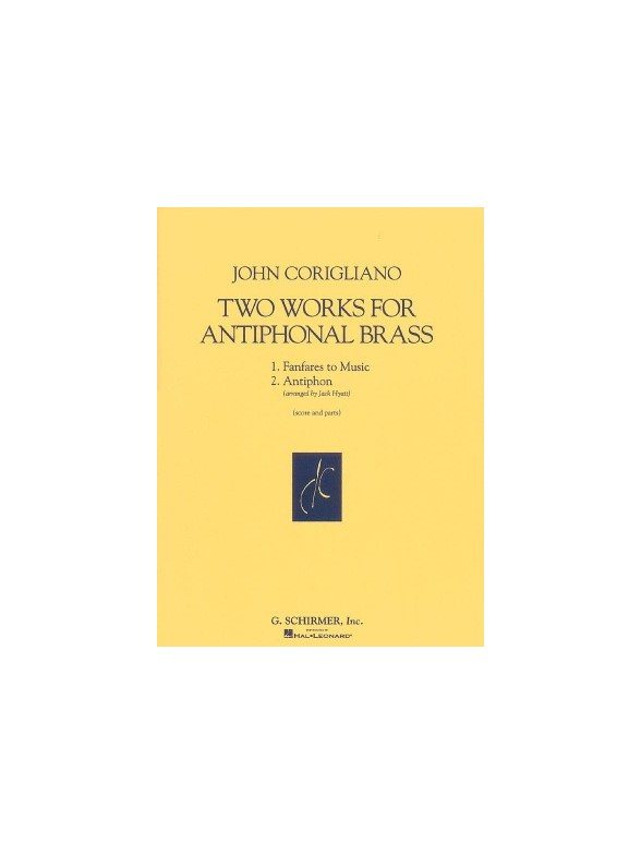 John Corigliano: 2 Works For Antiphonal Brass (Score And Parts)