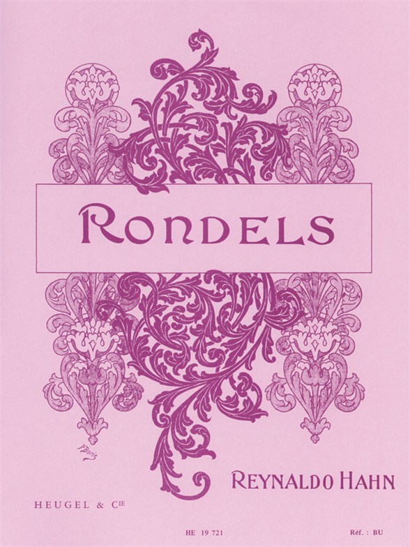 Reynaldo Hahn: Rondels (Voices 3 or more)