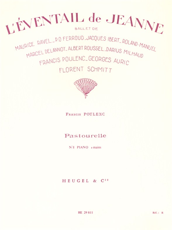 Francis Poulenc: Pastourelle No.8 - Piano