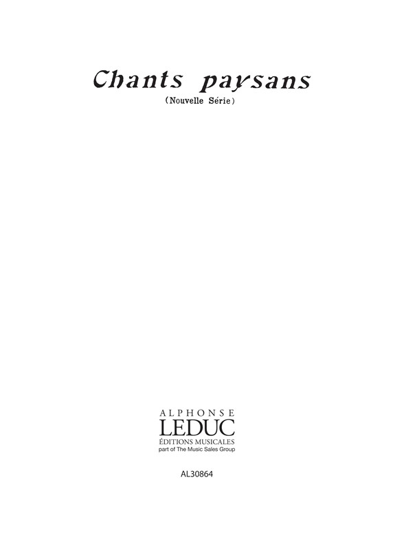 Joseph Canteloube: La Chèvre (Choral-Mixed a cappella)