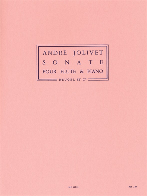 André Jolivet: Sonate (Flute & Piano)
