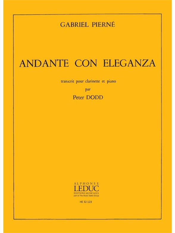 Gabriel Pierné: Andante Con Eleganza (Clarinet)