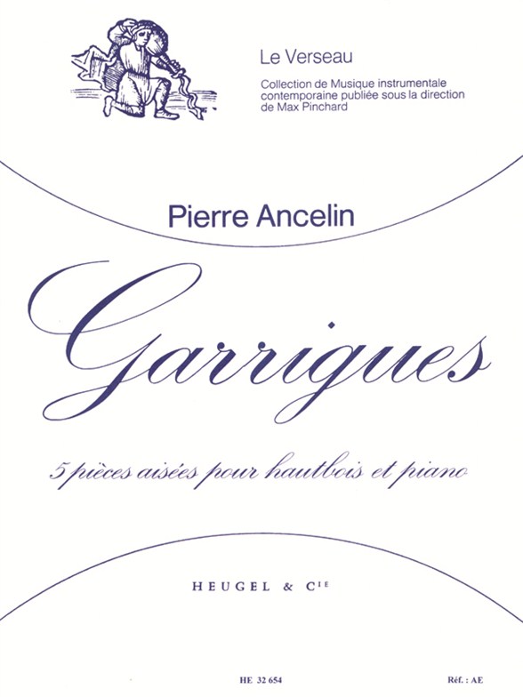 Pierre Ancelin: Garrigues (Oboe & Piano)