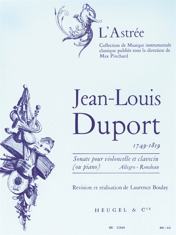 Jean-Louis Duport: Sonate (Cello & Piano)