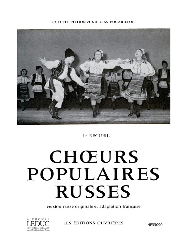 Pittion & Pogarieloff: Choeurs populaires russes Vol.1 (Choral-Female a cappella)