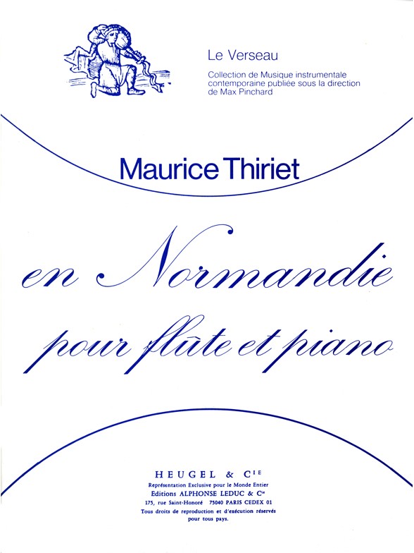 Maurice Thiriet: En Normandie (Flute & Piano)