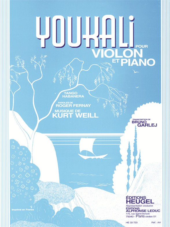 Kurt Weill: Youkali (Violin/Piano)